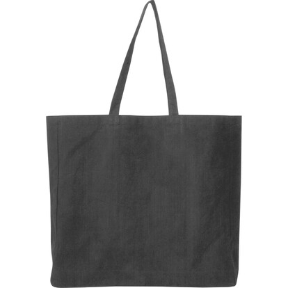 Recycelte Baumwolltasche Manhattan, schwarz, A-Nr.: 574903 - 02 Recycelte Baumwolltasche Manhattan, schwarz, A-Nr.: 574903 - 02