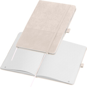 A5 Notizbuch Cheltenham, beige, A-Nr.: 577413 - 01