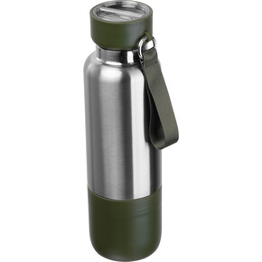 Vakuum Isolierflasche New Haven, olivgrün, A-Nr.: 577719 - 01