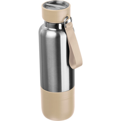 Vakuum Isolierflasche New Haven, beige, A-Nr.: 577713 - 01