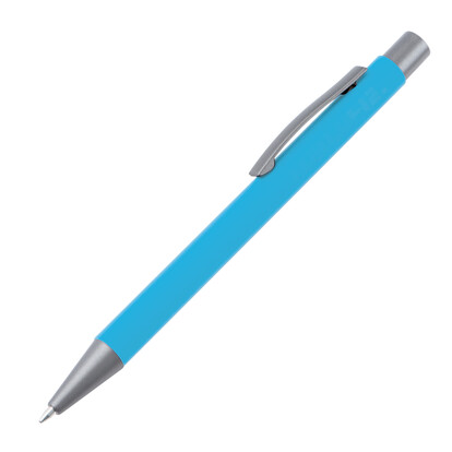 Metall Kugelschreiber Rockford, hellblau, A-Nr.: 599124 - 01