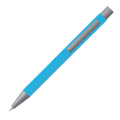 Metall Kugelschreiber Rockford, hellblau, A-Nr.: 599124 - 03