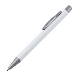 Metall Kugelschreiber Rockford, weiss, A-Nr.: 599106 - 01