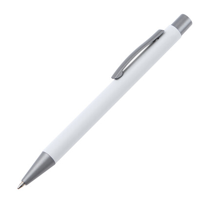 Metall Kugelschreiber Rockford, weiss, A-Nr.: 599106 - 01