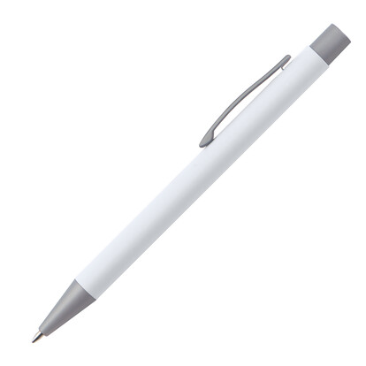 Metall Kugelschreiber Rockford, weiss, A-Nr.: 599106 - 02