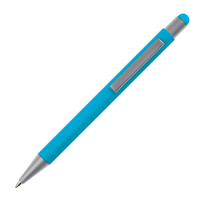 Metall Kugelschreiber mit Touch-Pen Rio, hellblau, A-Nr.: 599224 - 03 Metall Kugelschreiber mit Touch-Pen Rio, hellblau, A-Nr.: 599224 - 03