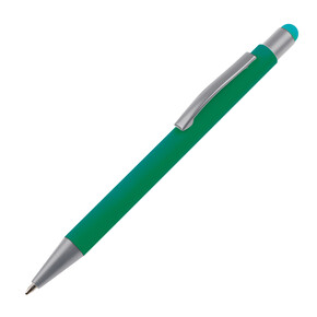 Metall Kugelschreiber mit Touch-Pen Rio, grün, A-Nr.: 599209 - 01