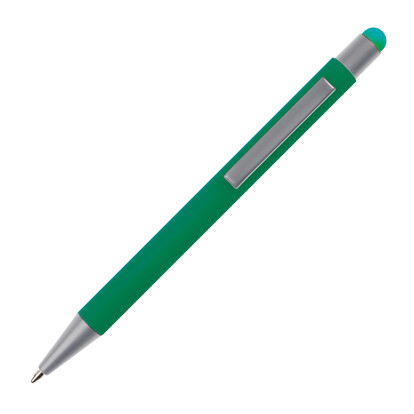 Metall Kugelschreiber mit Touch-Pen Rio, grün, A-Nr.: 599209 - 03