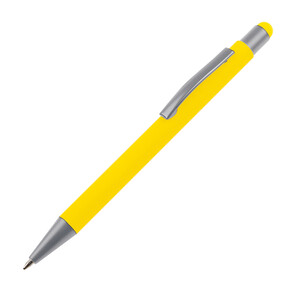Metall Kugelschreiber mit Touch-Pen Rio, gelb, A-Nr.: 599208 - 01